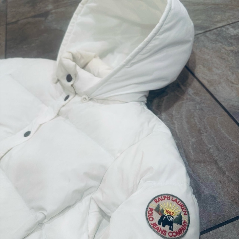 Polo by Ralph Lauren Snowy White Puffer Jacket - Picture 2 of 3